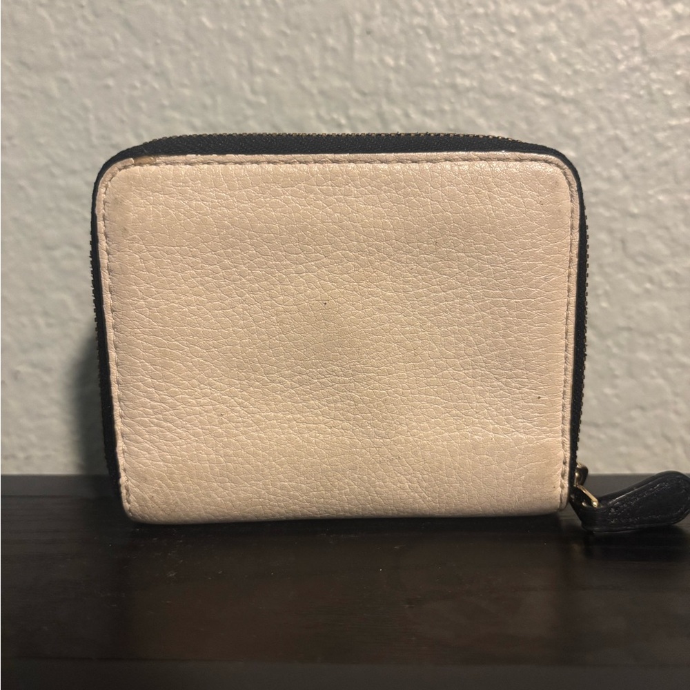 Coach Green Leather Compact Wallet - Picture 2 of 3